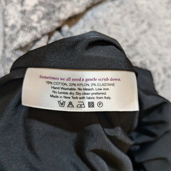 M.M. Lafleur White Black Etsuko Dress Size 4 Pockets - Picture 6 of 8